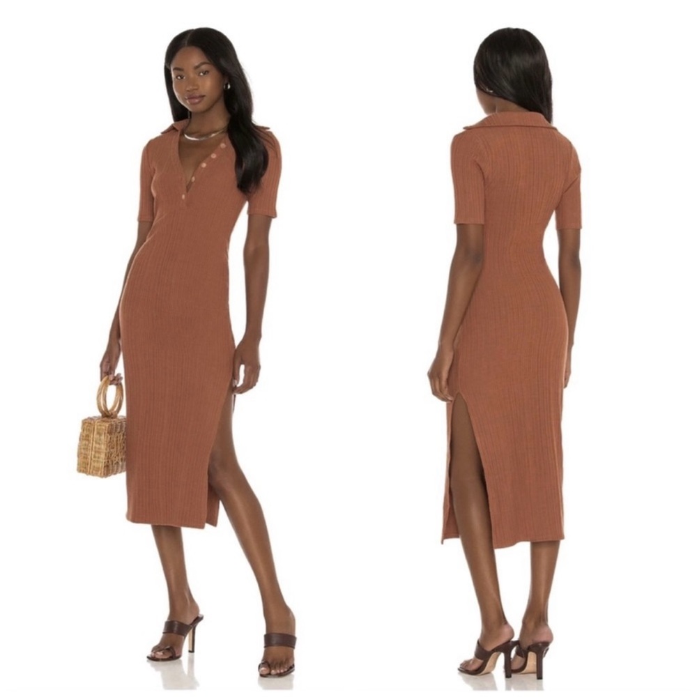 House of Harlow 1960 
x REVOLVE Inaya Dress in Terracotta